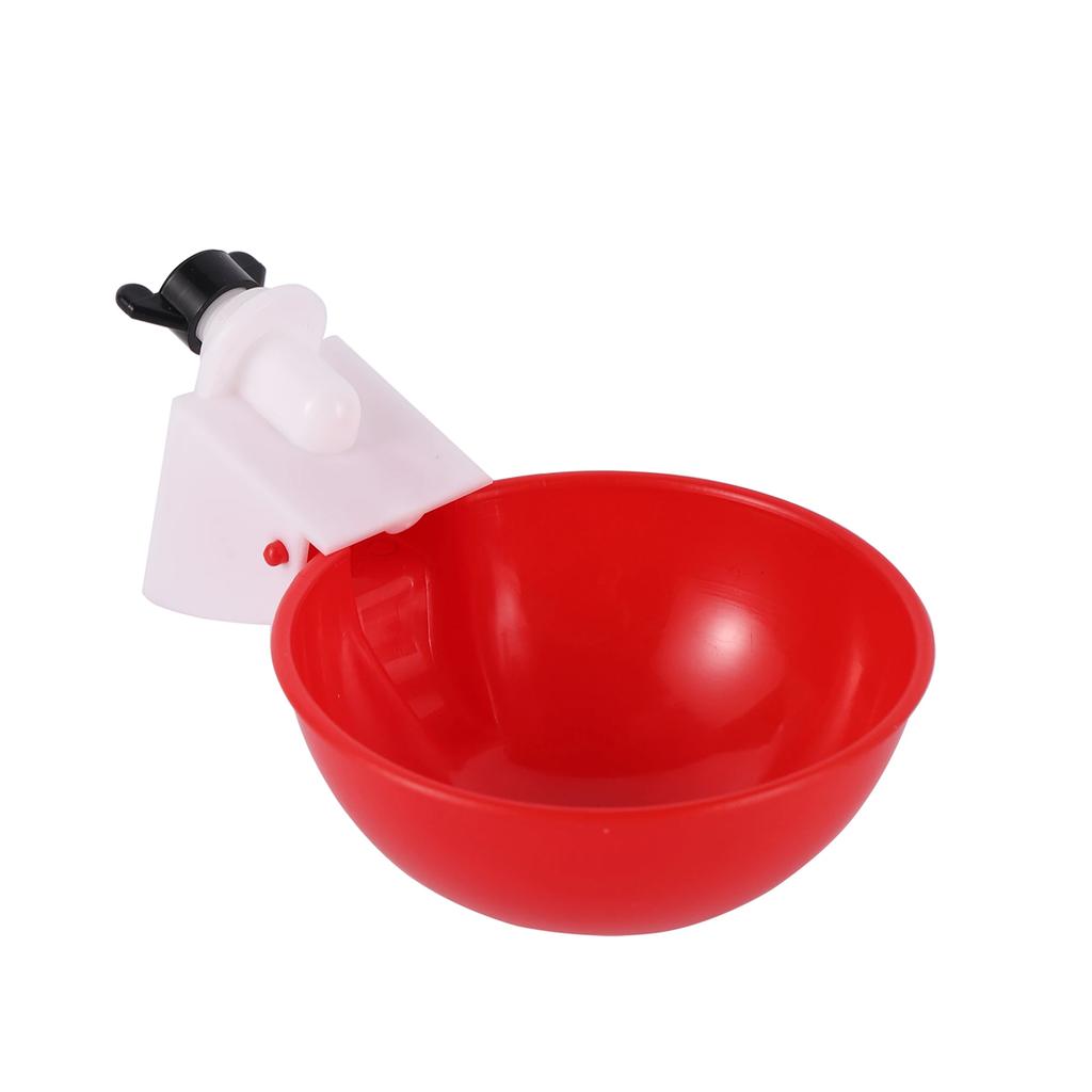 10Pcs Automatic Chicken Drinking Cup 9mm Thread Farm Goose Duck Poultry Drinking Bowls Plastic Water Dispenser Feeder Equipment