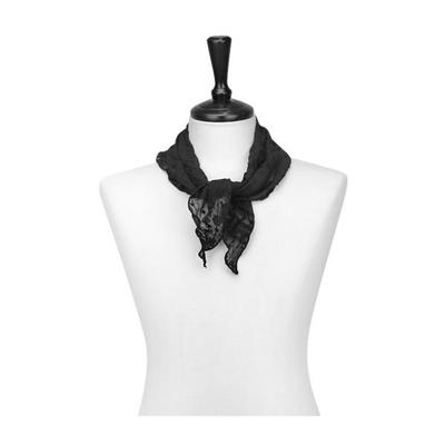 Elkate Women's Petite Scarf Triangle Lace Fashion Muffler LNM186