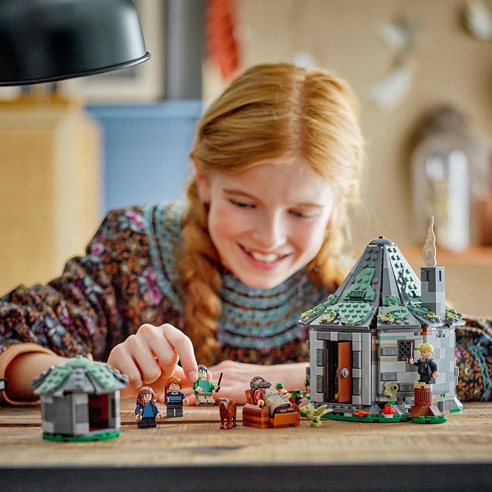 LEGO Harry Potter Hagrid's Hut: The Uninvited Guest Building Set Toy for Kids Ages 8-10, 76428
