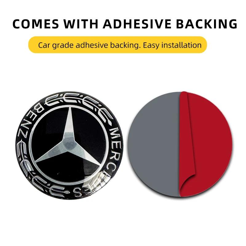 DLT2   For AMG Benz Car Multimedia Knob Decorative Stickers For Mercedes-benz AMG Barbosa W205 C300 W203 W206 W108 W124 W126 W140 W168