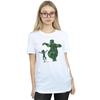 Disney Damen/Damen Das Dschungelbuch Mowgli und Balu tanzen Baumwolle Boyfriend T-Shirt