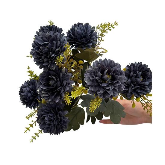 Chrysanthemum Bunch Faux Flowers with Bendable Stems Realistic Fake Flowers
