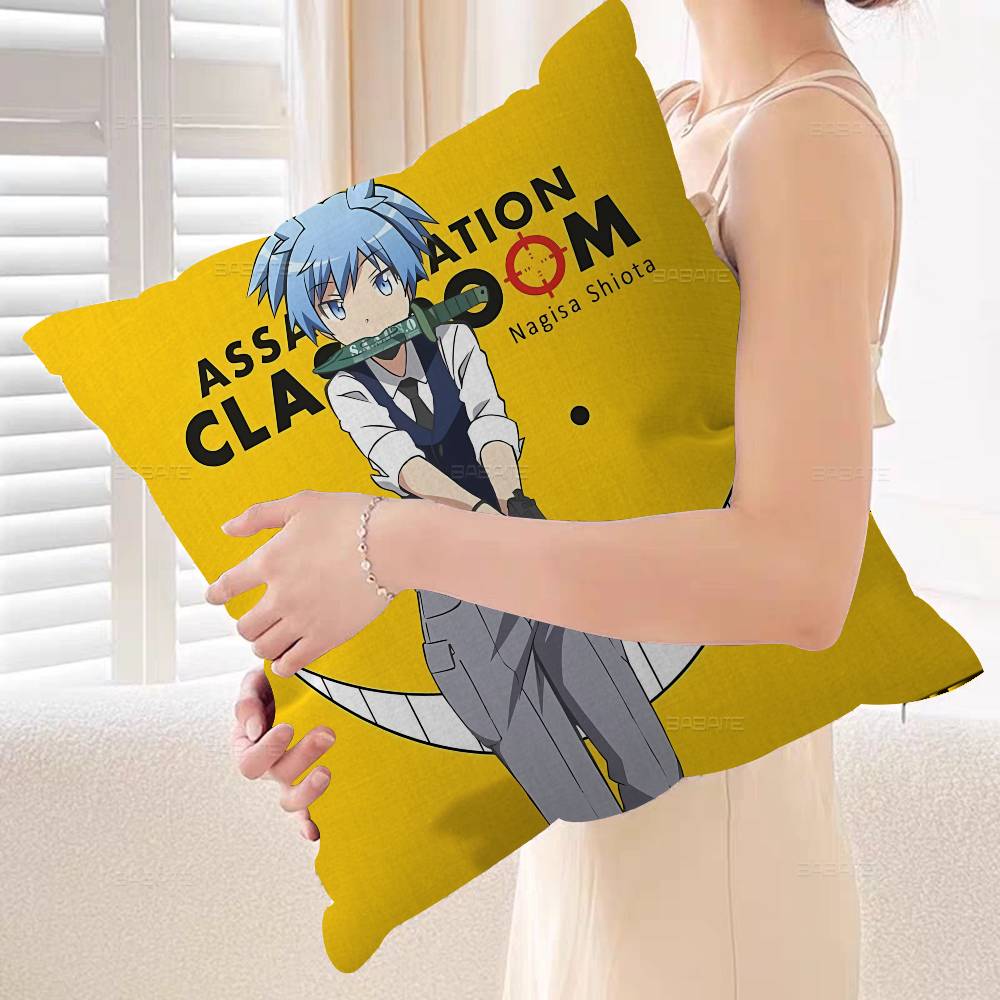 Assassination Classroom Cushion Cover Decorative Pillow Sofa Home Decor case pillow cases