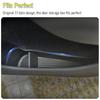 For Tesla Model 3 Y Juniper 2026 2025 Door Side Storage Box Front Rear Door Side Pocket Tray Liner Center Console Organizer Mats