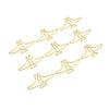 Lot de 100 trombones antidérapants en métal, petits marque-pages décoratifs en forme d'animal mignon