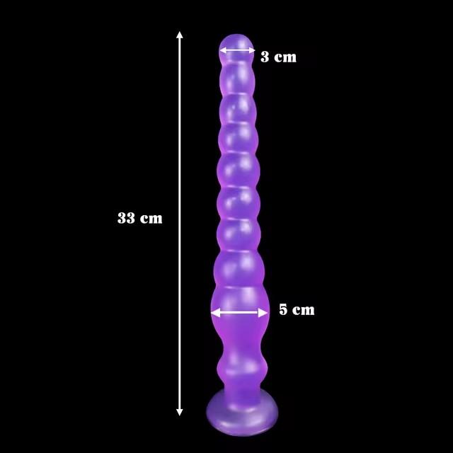 Anální korálky na dvorku řitní koule Dlouhá anální zátka na zadek Masáž prostaty Sexuální hračky pro lesbické vagíny Masturbace řitního otvoru