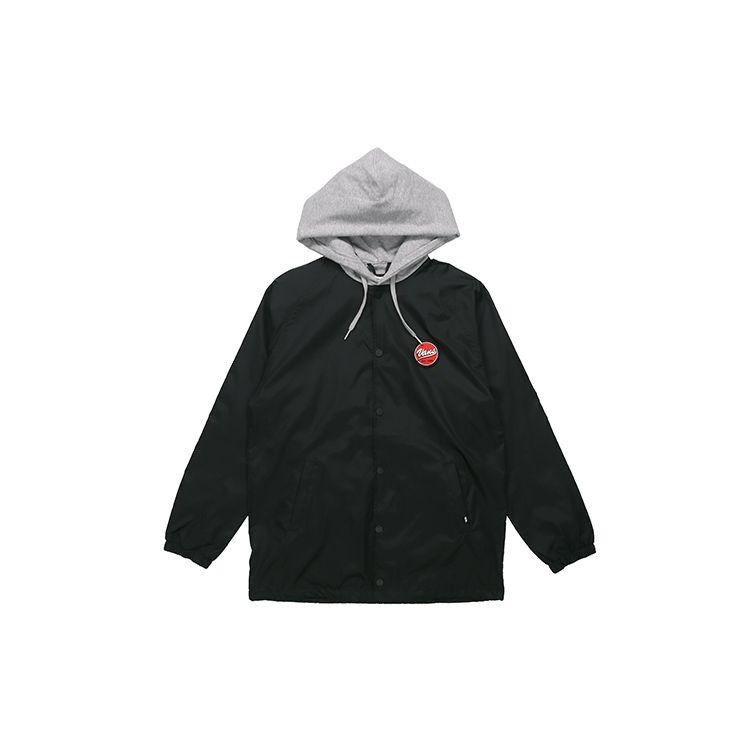 

Vans Workwear Повседневная спортивная куртка с капюшоном и принтом логотипа Мужские куртки Черные VN0A4UTPBLK S