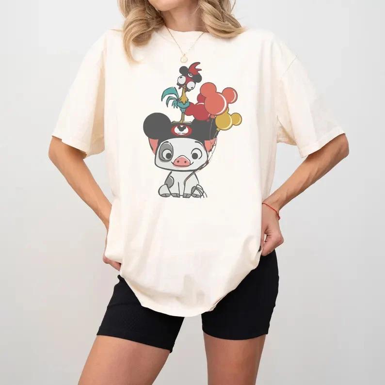 Moana Hei Hei And Pua TShirt Unisex 1 S
