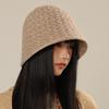 Autumn and Winter New Bucket Hat Women's Simple Versatile Solid Color Bucket Hat Trendy Foldable Washbasin Hat