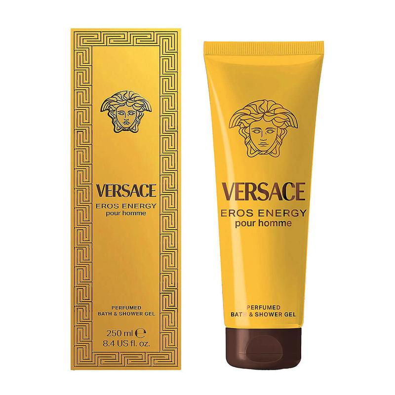 Versace Eros Energy Мужской Гель для душа Дезодорант Очищающий 23498248 23498248-250мл коричневый