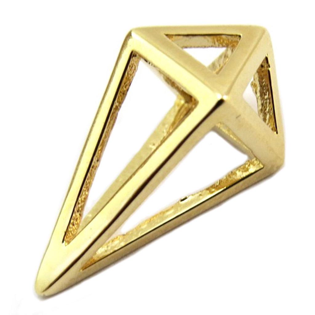 

Les Trésors De Lily [P5047] — позолоченный кулон «Оригами» (бриллиант)