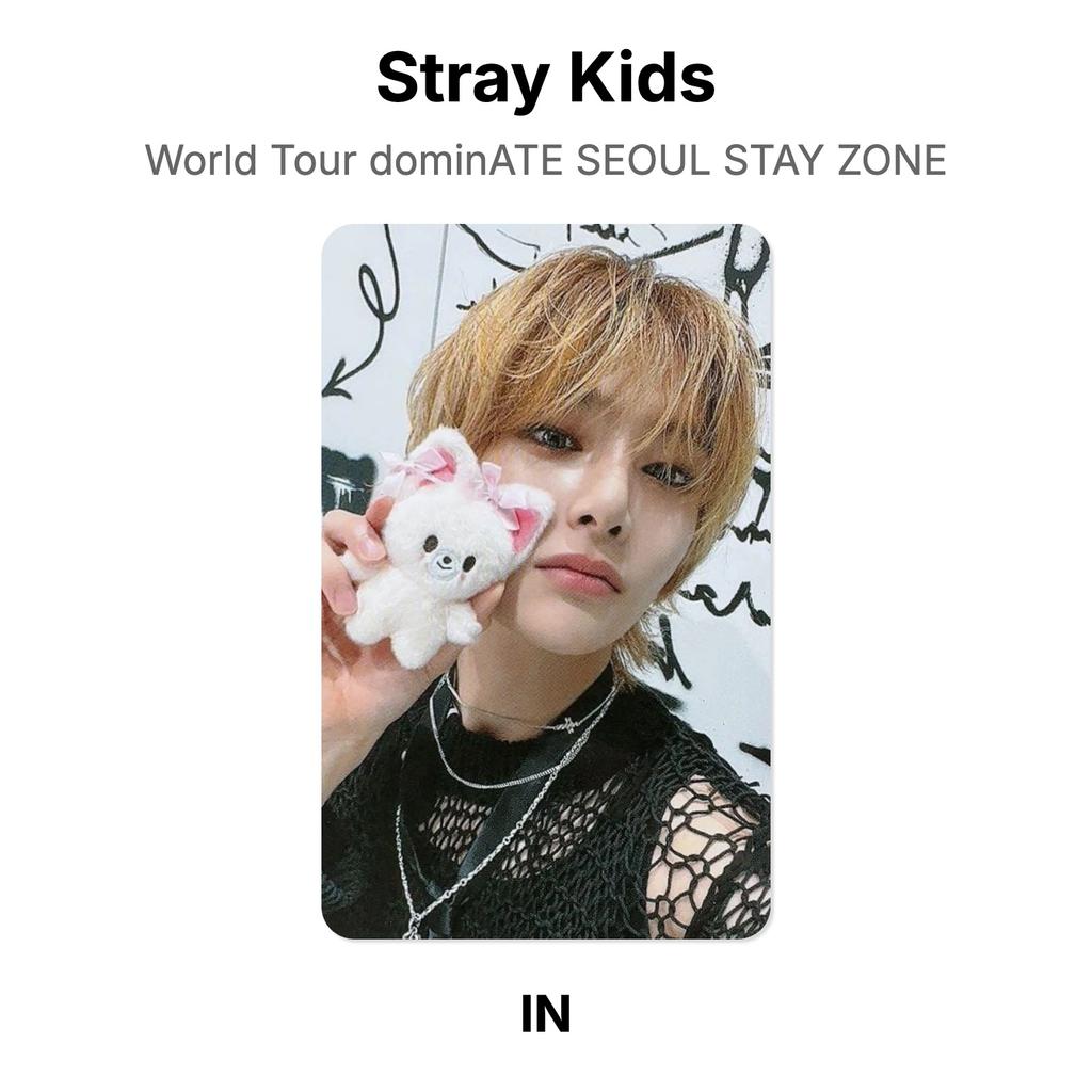 Stray Kids World Tour dominATE SEOUL STAY ZONE Official Photocard