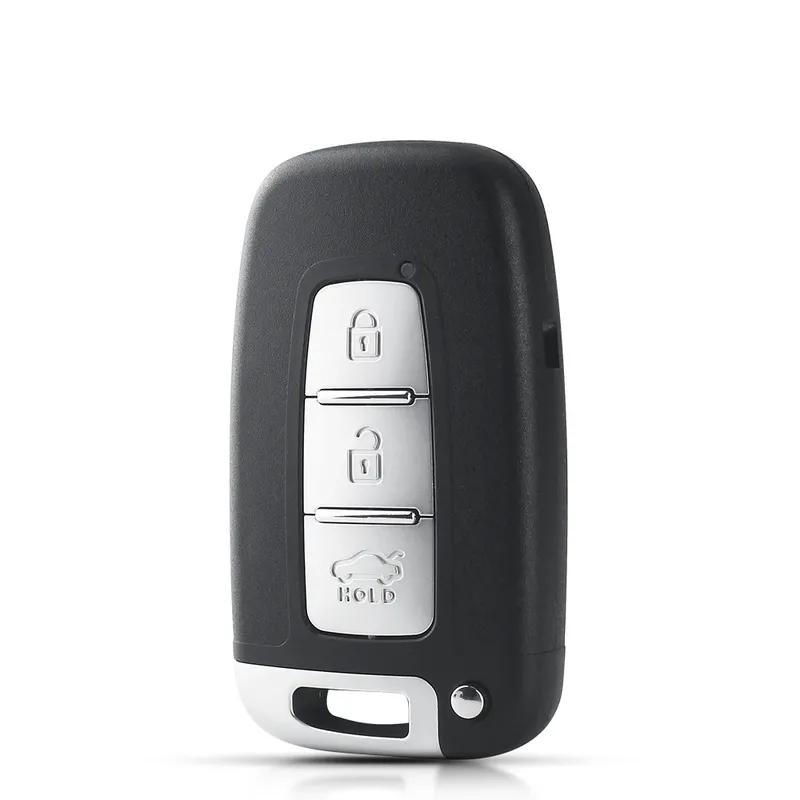 KEYYOU For Kia Forte Soul Rio Borrego Sorento Optima For Hyundai I30 IX35 Sonata Genesis Equus Veloste Smart Remote Key Shell