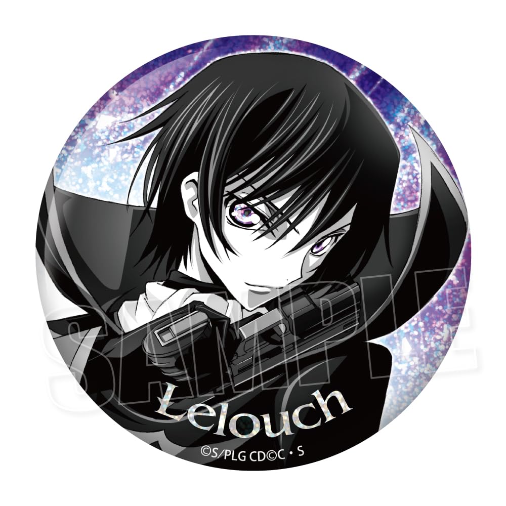 Code Lelouch of the Rebellion Holo EYE Can Badge 2nd Edition Box Geass 9-Piece