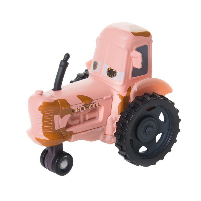 Cars Disney Pixar Cars Lightning McQueen Rhapsody Matador Bulldozer Truck Mater Harvester 1:55 Diecast Metal Car Model Toy