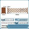 Retractable Anti-Corrosion Wooden Fence