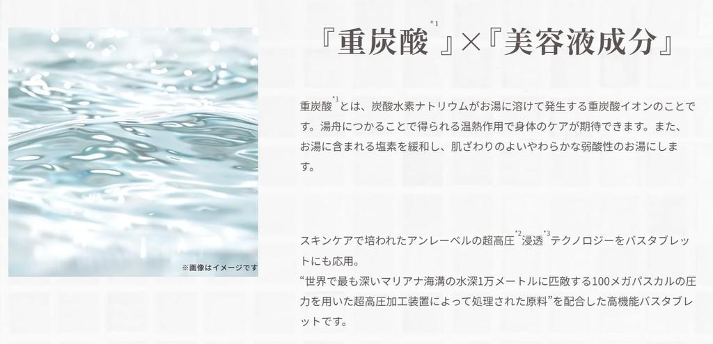 unlabel Bath Tablets Relaxing Bath Additive with and Moisturizing Beauty - Bicarbonate1 Ingredients Collagen2, Niacinamide3 (6 tablets)