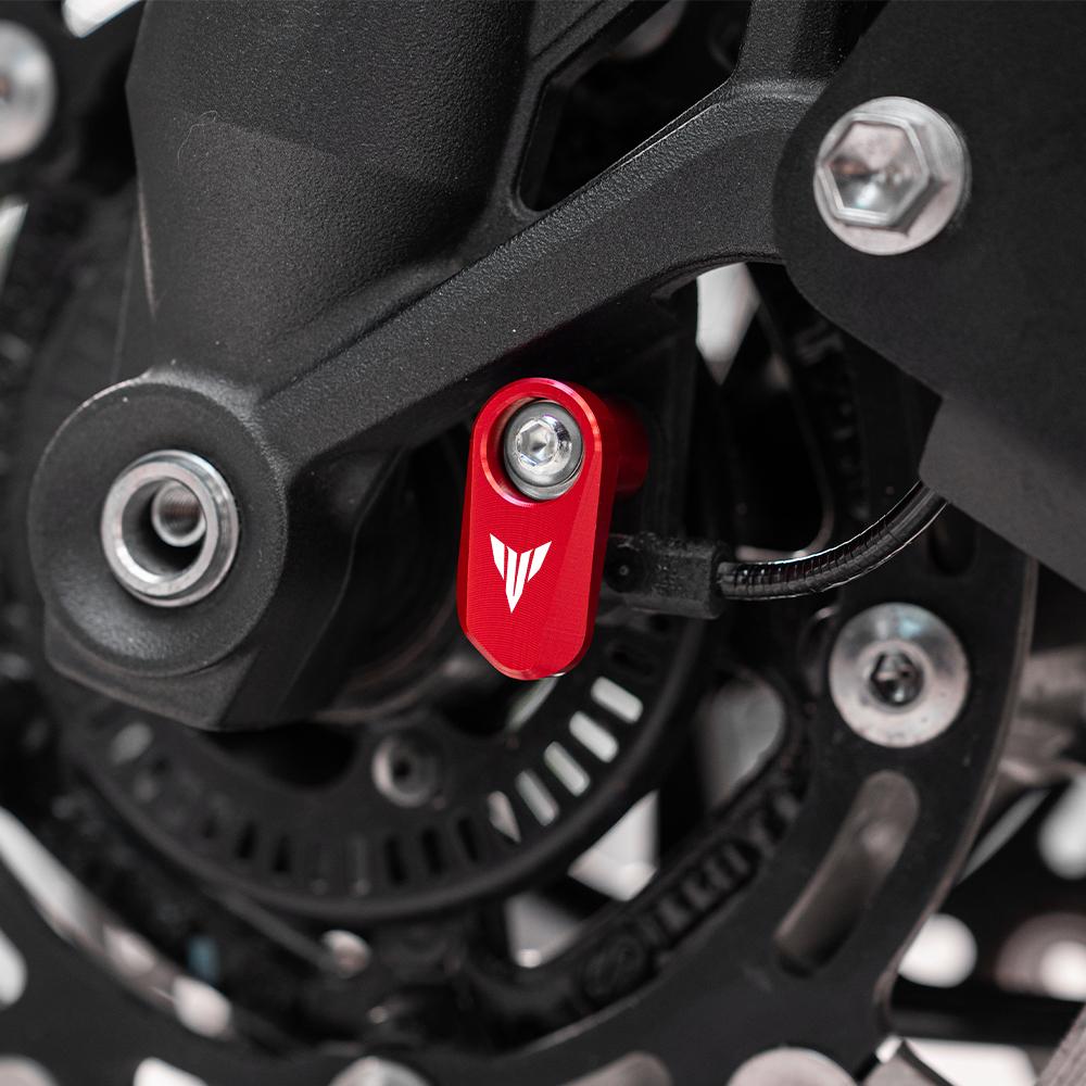 For YAMAHA MT07 MT09 MT03 YZFR3 YZFR6 YZFR7 YZF R6 R7 Motorcycle Front Rear Wheel ABS Sensor Protection Guard Cover MT 09 03 07