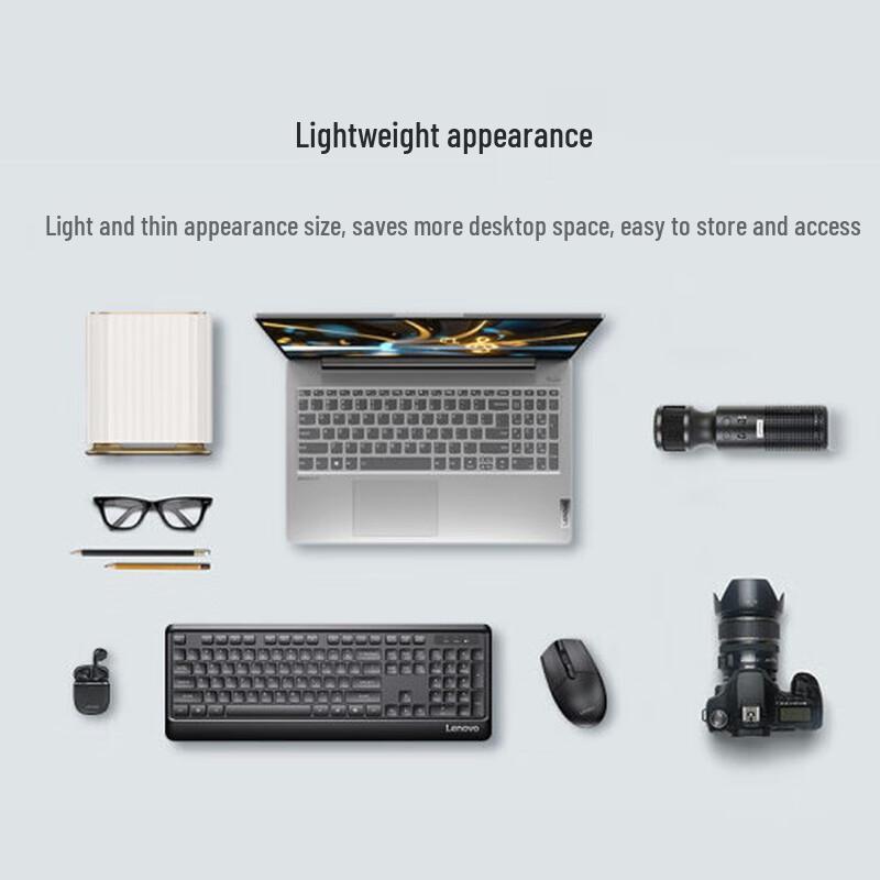 Lenovo KN102 Wireless Keyboard and Mouse Combo