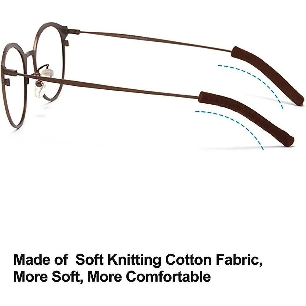 High Elastic Eyeglass Ear Cushions Knitting Frame Leg Cover Glasses Leg Cover  Study