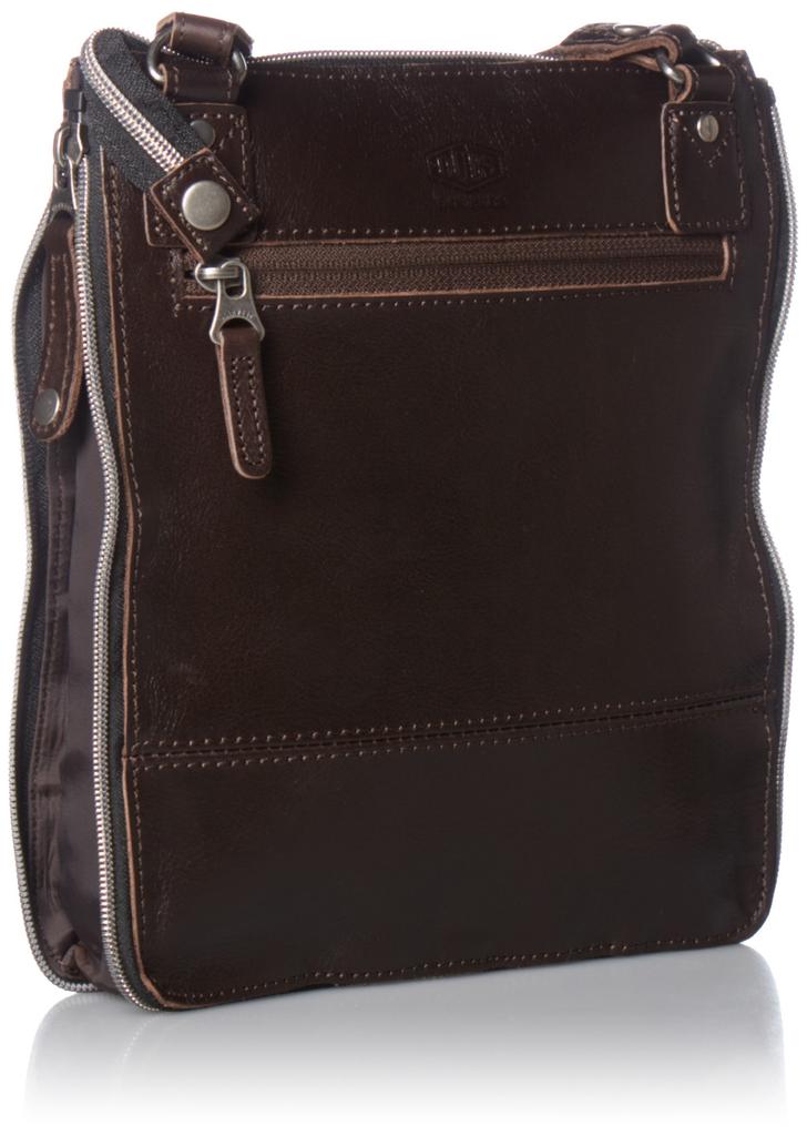 Doubles YHB1691 Dark Brown Shoulder Bag Town (For Use)