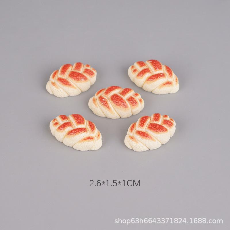 Mini Miniature Breadboard Dessert Model Simulation Play House Toy Shelf Ornament Edible Play Doll House Small Ornament