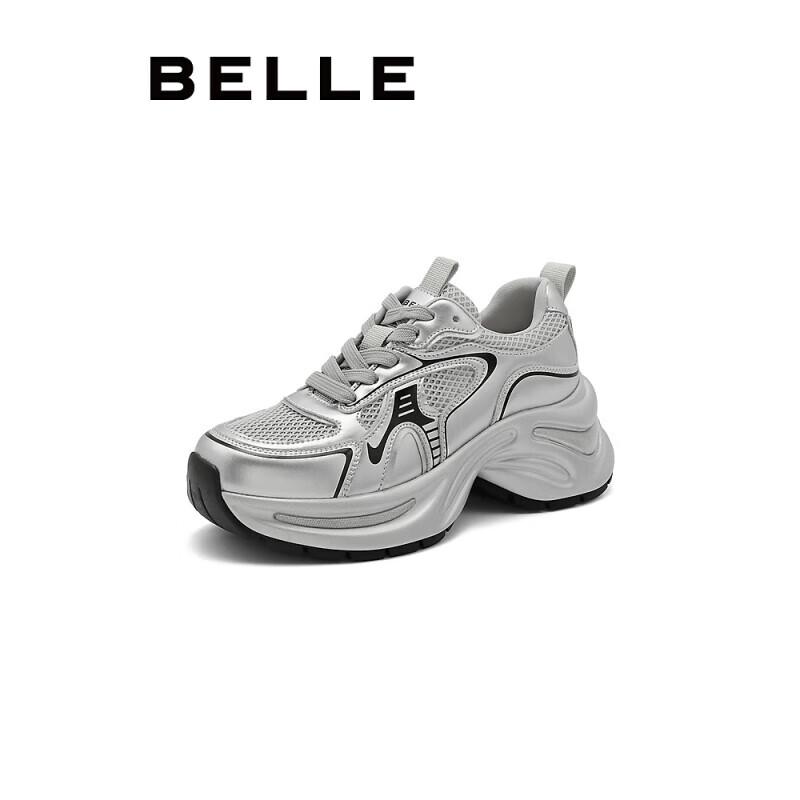 Belle Women s Platform Mesh Dad Sneakers 36