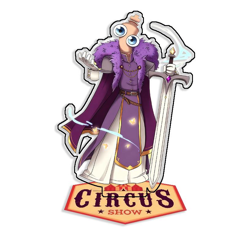 Staand Bord voor The Amazing Digital Circus Caine ZoobleGangle Acryl Zelfgemaakt Schattig Anime Spel Desktop Decoratie Speelgoed Fans Cadeau 15cm