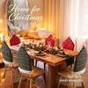Santa Claus Chair Protective Slipcover Stripe Grid Stool Cover Christmas Chair Cover  Xmas Party