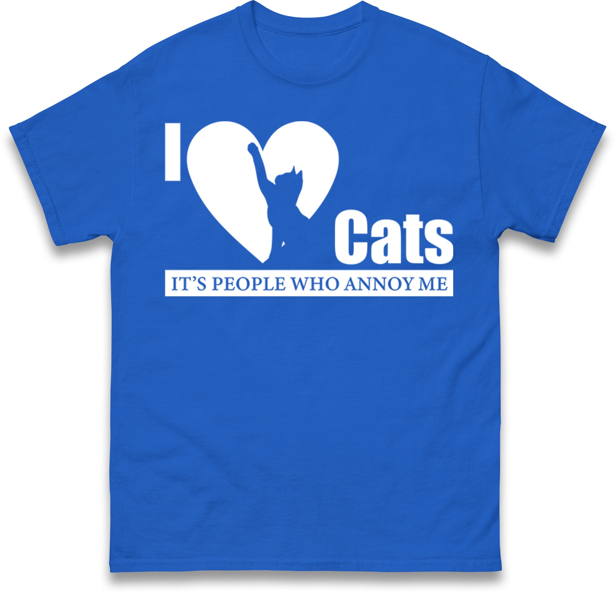 

I Love Cats People Annoy Me kids T Shirt 150