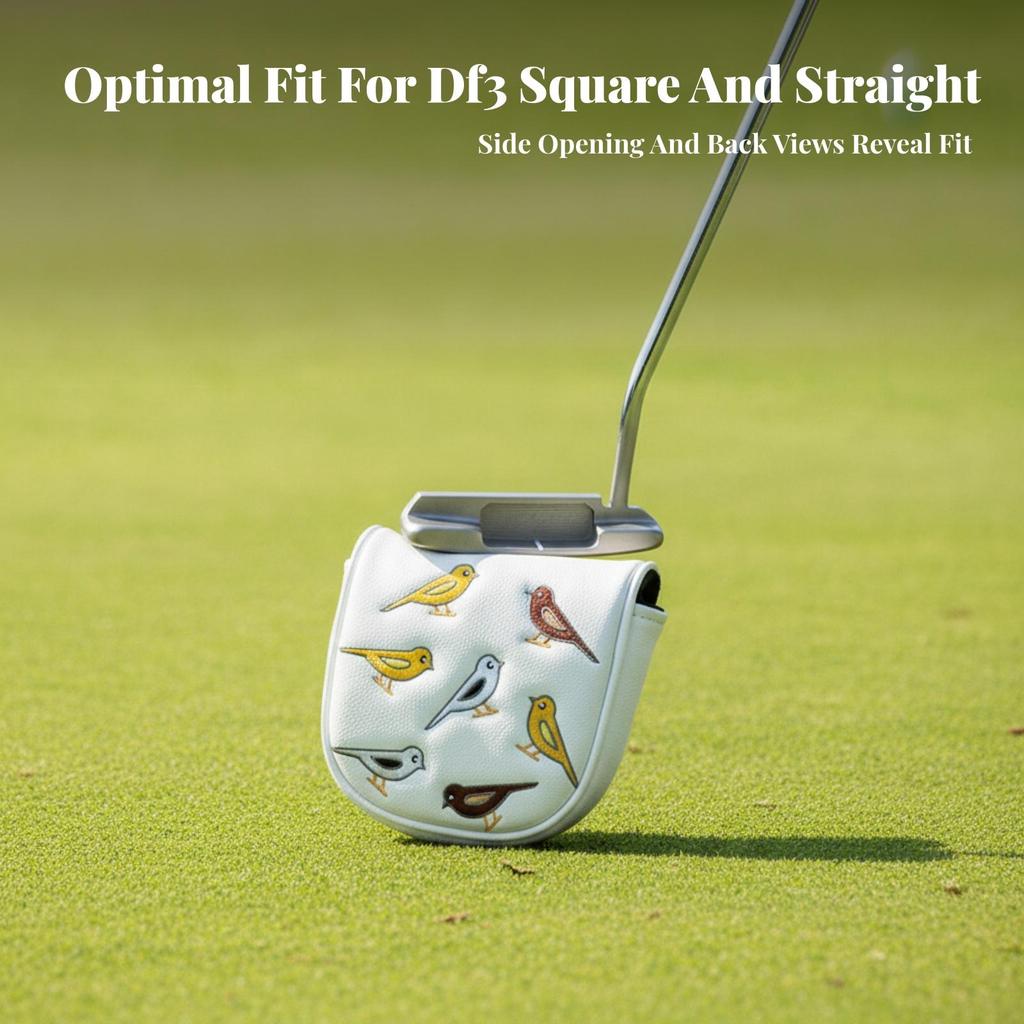 10 Pieces Premium Golf Iron Covers Shielding Head Long-Lasting