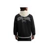 Under Armour Wygodna Minimalistyczny Nadruk Logo Kurtka z Długim Rękawem Kurtka Unisex Czarna 1389368-001