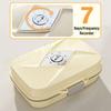 SW 7 Grids Pill Storage Box Portable Travel Medicine Box One Week 7 Days Daily Organizer Pills Case Jewelry Box Pill Container