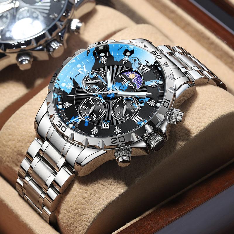 Swiss genuine watch men s mechanical watch fully automatic waterproof new men s famous watch high-end quartz watch