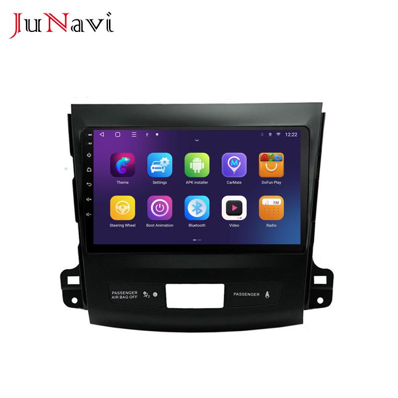 Mitsubishi Outlander 07-13 Wireless CarPlay Android Navigation with Large Screen DSP Integration.