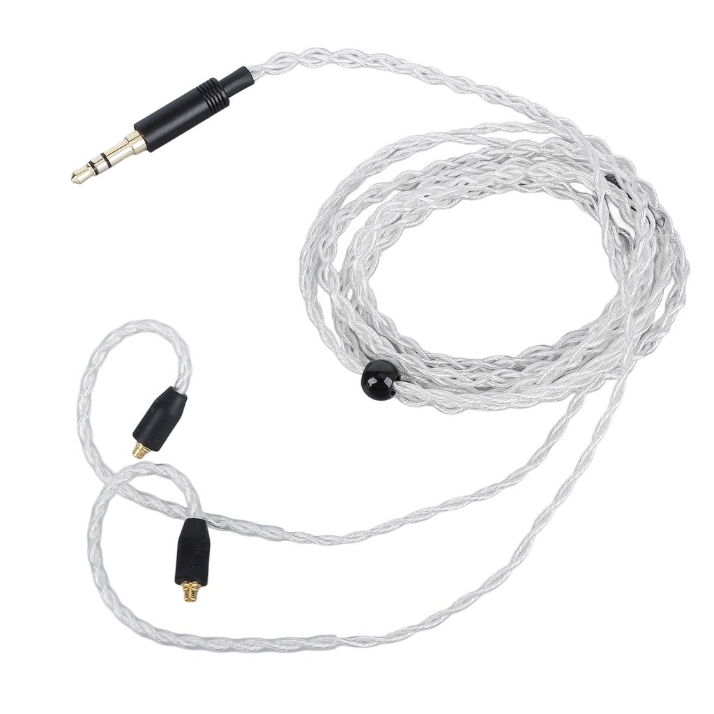 Kopfhörerkabel Versilbertes Kupfer 3,5MM auf MMCX Verlustfreie Klangqualität Kopfhörer-Ersatzkabel für SE535 für UE900