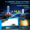 Super Bright Halogen Bulbs H1 H4 H7 H11 H9 9005 HB3 9006 HB4 9008 9012 100W 6000K Headlight 12V Fog Lights 880 5202 Driving Lamp