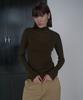 Diito Bell-Sleeve Turtleneck Pullover [Khaki]