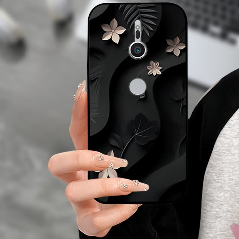 For Sony Xperia XZ2 XZ 4 2 1  Soft Silicone Black Back Shell Phone Cover For Sony XZ1 XZ2 XZ4 Funda Coque Shockproof Cases