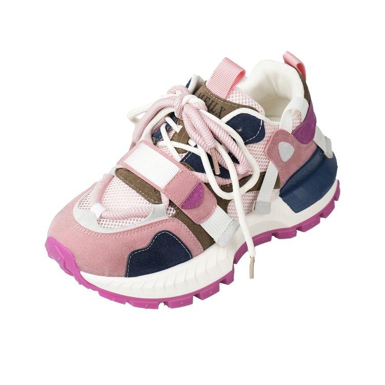 new thick soled daddy shoes mesh cloth breathable Forrest Gump shoes student sports casual board shoes women sneakers