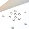 2000Pcs 4/5/6/7/8/9/10mm Stainless Steel Open Jump Rings Strong Split Ring Connectors for Necklace Bracelet Jewelry Accessories