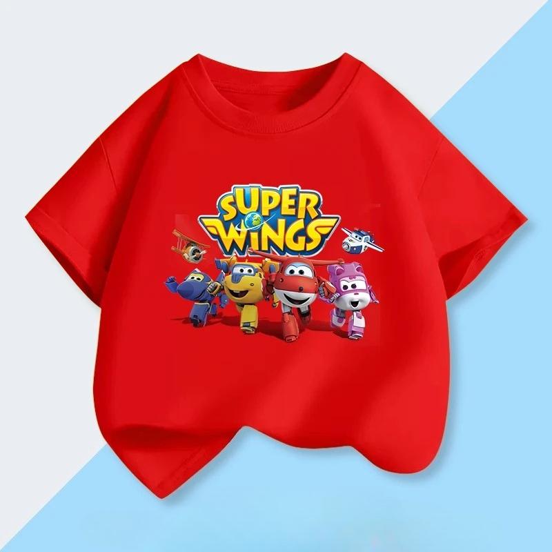 2026 Fashion Cool Super Flying Hero Printed Casual Fashion Cotton Breathable Short Sleeve Top