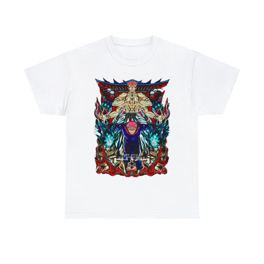 Malevolent Shrine tshirtanime shirt RyoUnisex Sukuna x Yuji Itadori Essential M