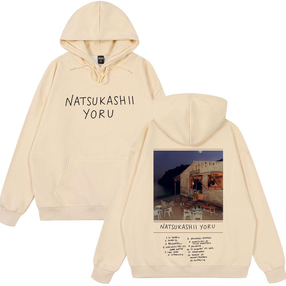 New Style Hoodies Rapper SAIKO Natsukashii Yoru Album 2025 Merc Women Couple Winter Hoodie Harajuku Sweatshirt Men Hip Hop Tops