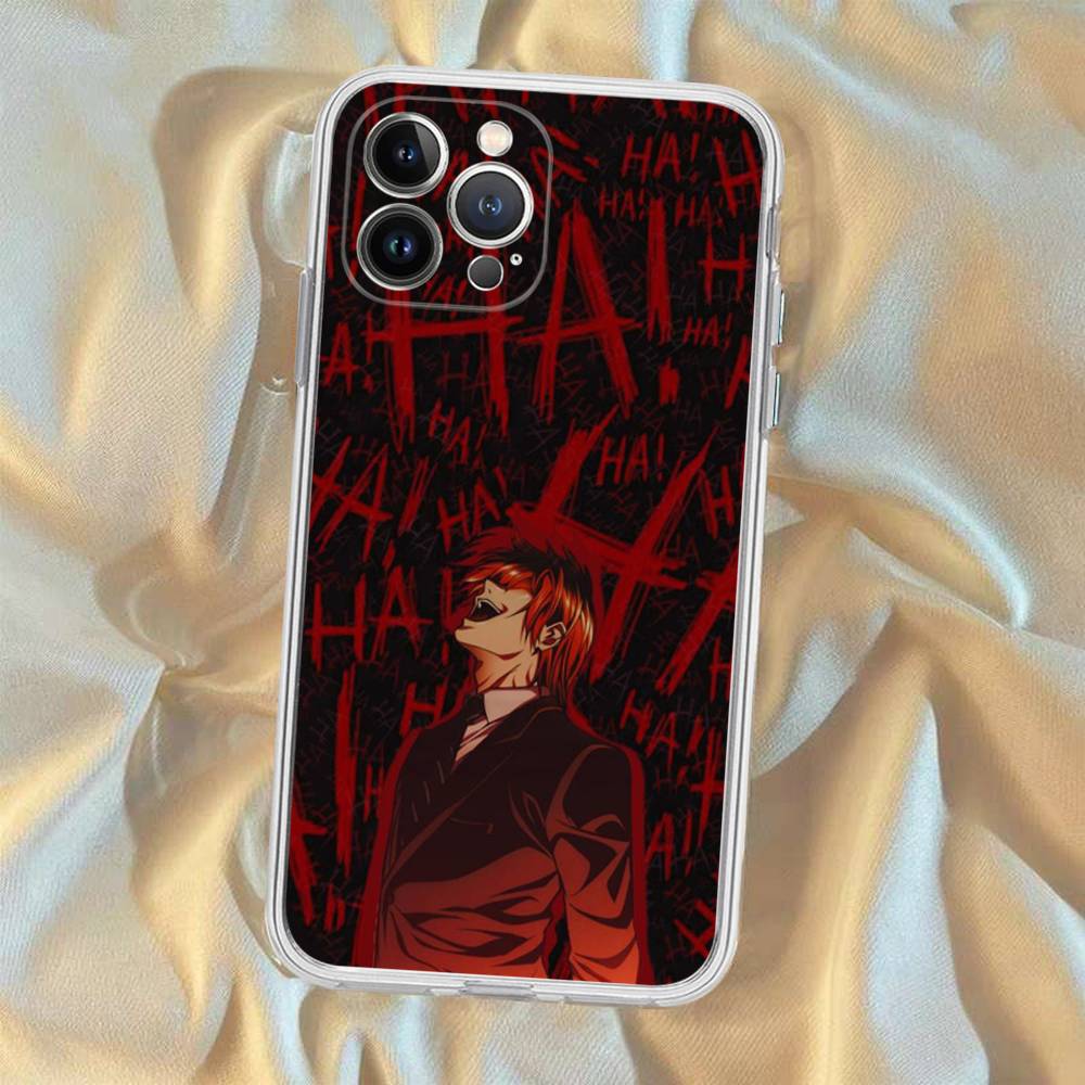 Anime Death Note Phone Case For iPhone 17 16 15 Plus X 14 11 12 13 Mini Pro Max Mobile Case