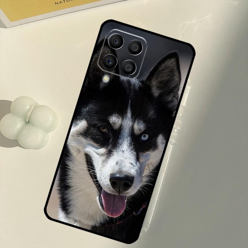 Siberian Husky Sled Dog For Samsung Galaxy M31 M16 M11 M21 M13 M33 M35 M53 M55 M15 M14 M34 M54 M12 M32 M52 M06 Case