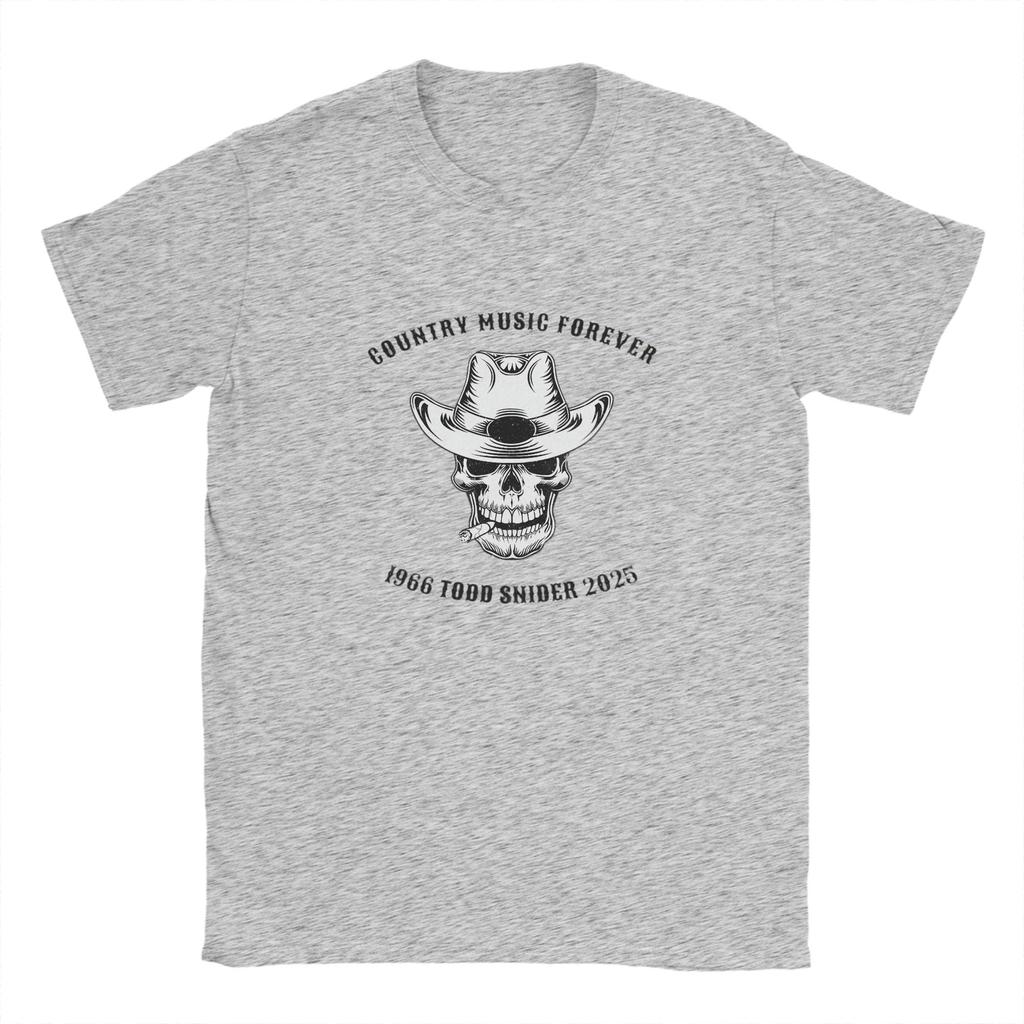 Harajuku T Shirt Summer Country Music Singer Todd Snider Hip Hop T-Shirts Cotton Tee Shirt for Men Y2K Wholesale Short Sleeve
