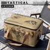 Portable Camping Gear Storage Bag with Anti-Collision Protection for Cookware, Tableware, Gas Canisters, and Accessories