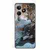 6.74" For Realme Note 50 Case Black Silicone Soft TPU Phone Cases Back Cover For Realme Note 50 Case Note50 Protective Coque Bag