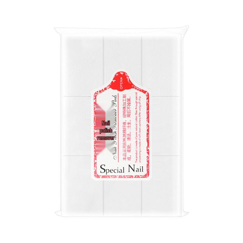 Lint-Free Nail Wipes: Hard-Type Cotton Pads for Gel Polish Removal